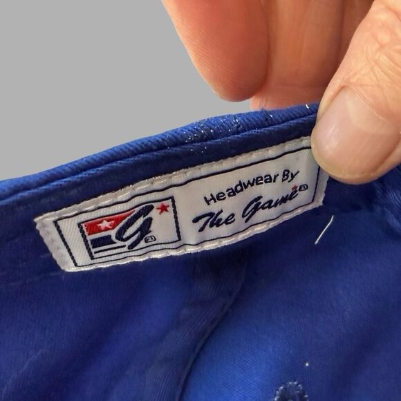 Vintage Exxon Oilfield Hat Cap Operational Excellence Center Promo Blue The Game - Picture 7 of 7